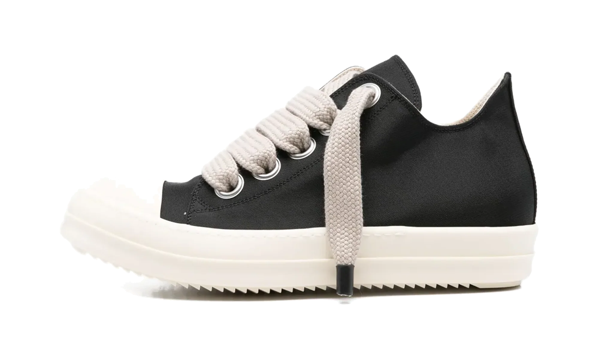 Concordians Jumbo Lace Ramones Sneaker Low Canvas "Black Milk" DU02E7819 NCVW2 911