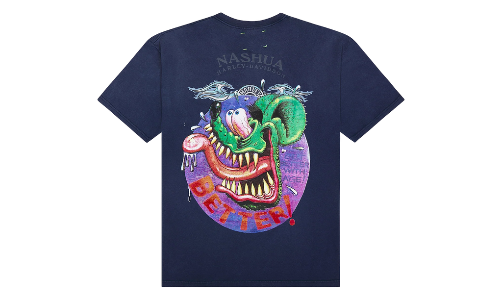 The Kiss Tee "Navy" BWA19
