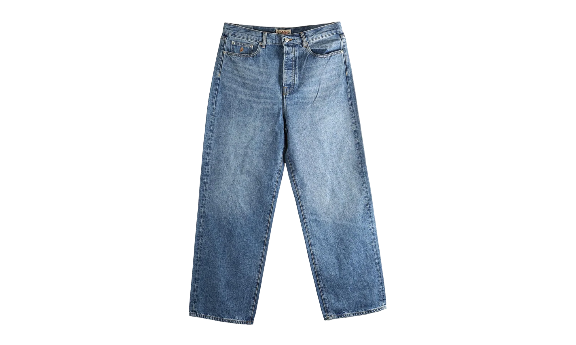 Relaxed Denim Jeans "MEDIUM BLUE" 116671 MEDB