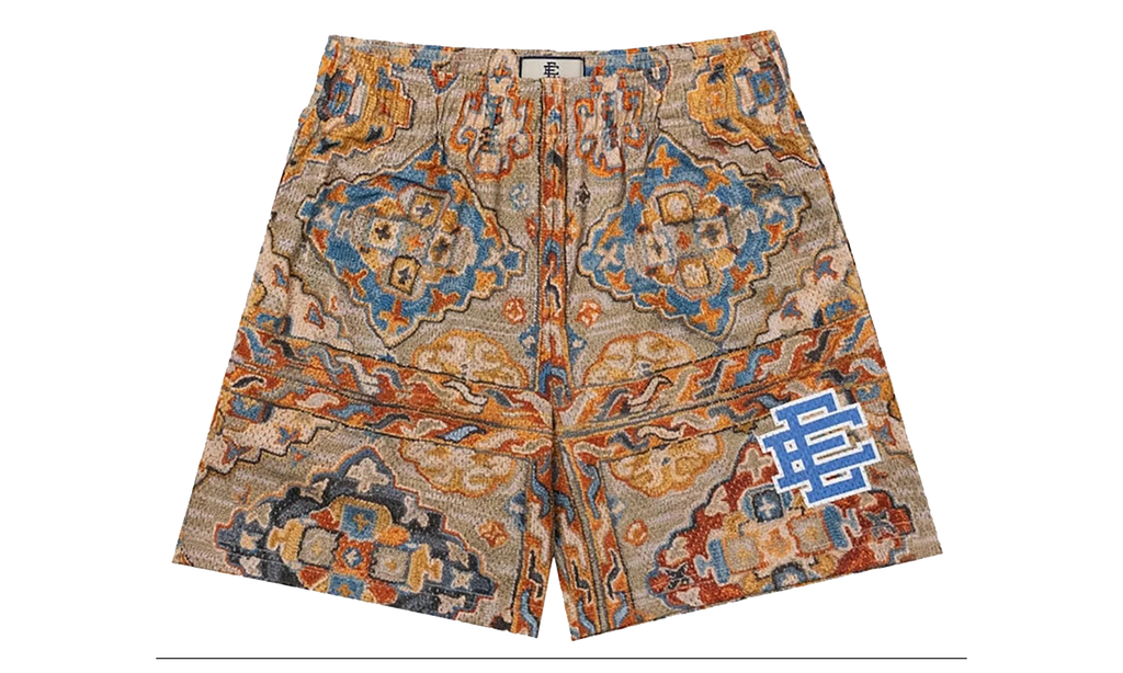 EE BASIC SHORT "FW22 - Rug Print" EE620