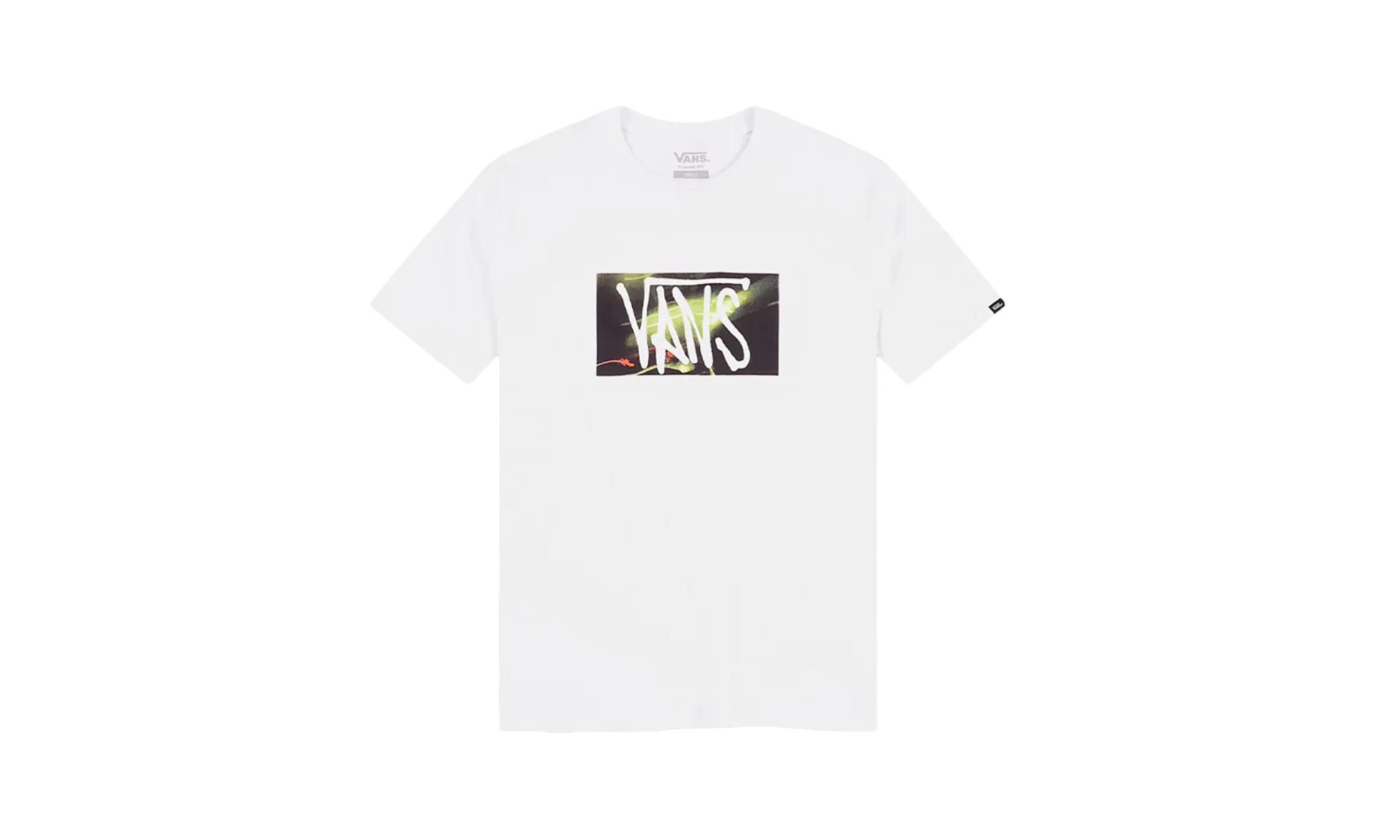 LIGHT BOX LOGO SS TEE "White" VN0000M1WHT