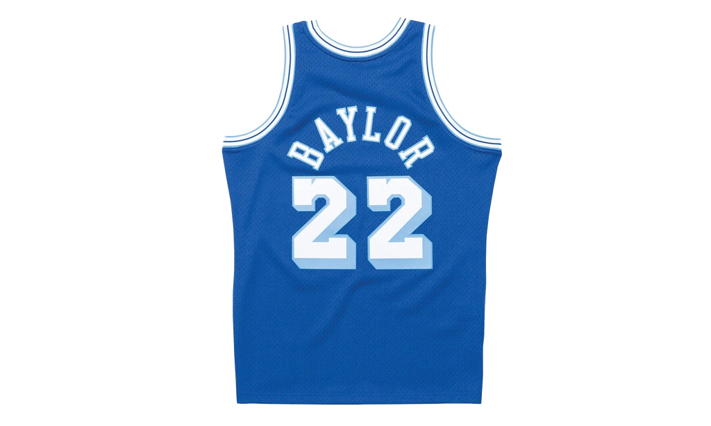 NBA Elgin Baylor Swingman Jersey "1960 Los Angeles Lakers - Royal" SMJYLG19013 LALROYA60EBY