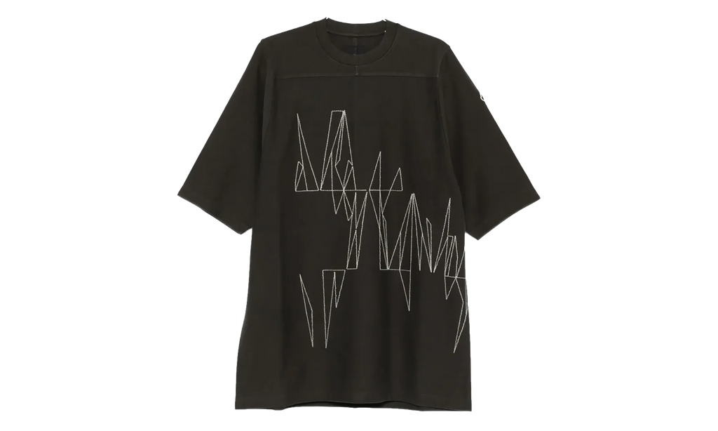 Rick Owens Knitted Jumbo T-Shirt "Dark Dust" MON34