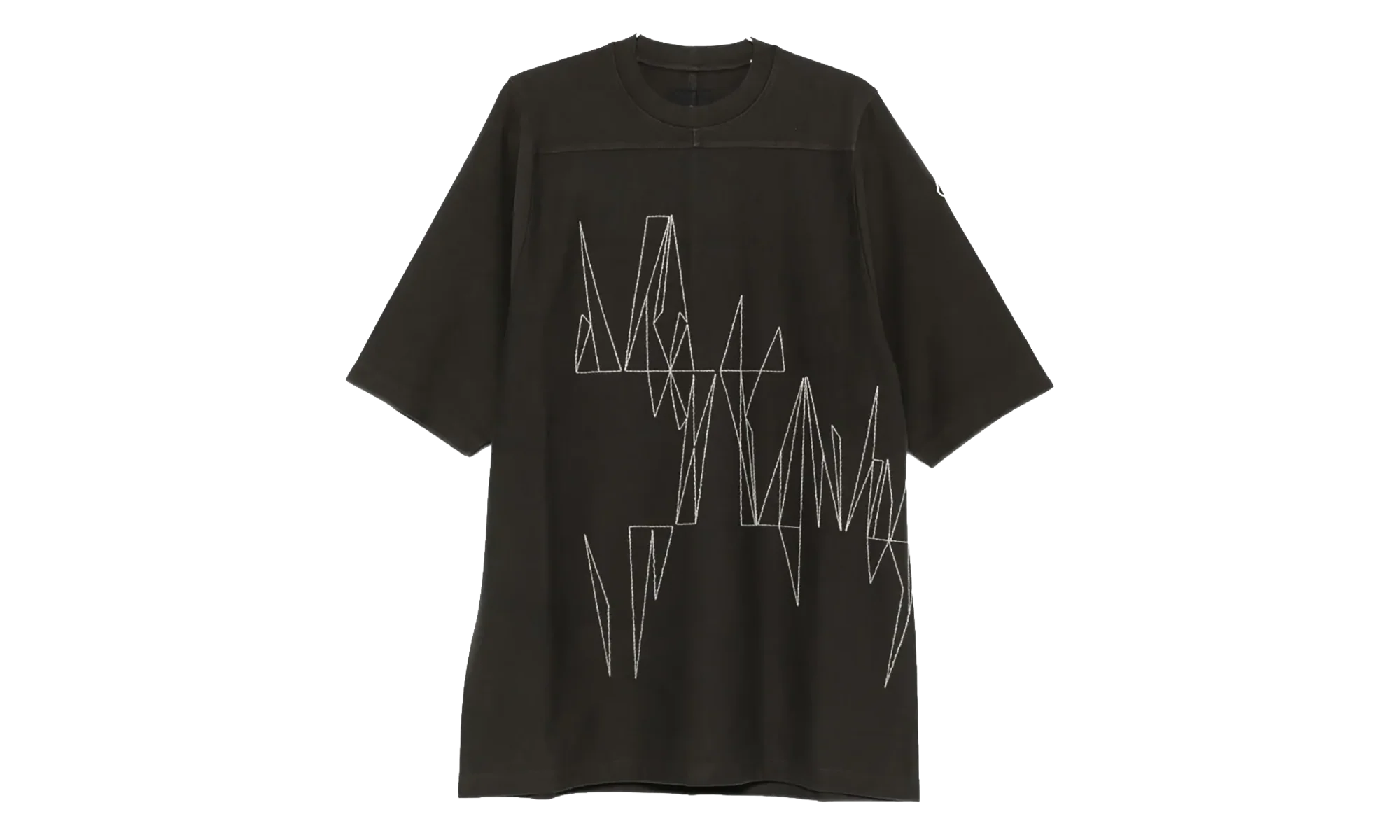 Rick Owens Knitted Jumbo T-Shirt "Dark Dust" MON34