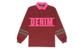 Down By The Tears Long Sleeve Rugby "Pink" DT356