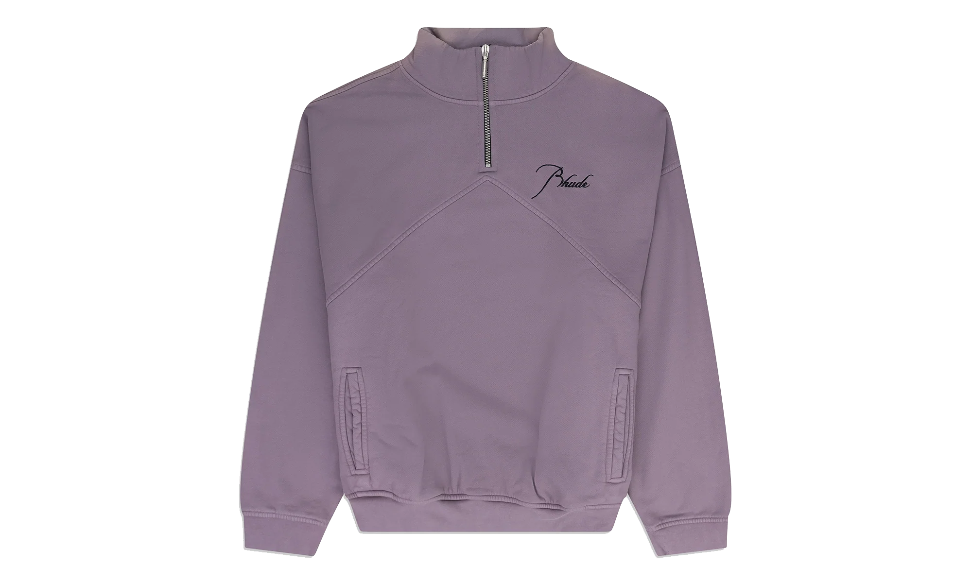 Quarter Zip Sweatshirt "Purple" RHDMTPS0105 PPL