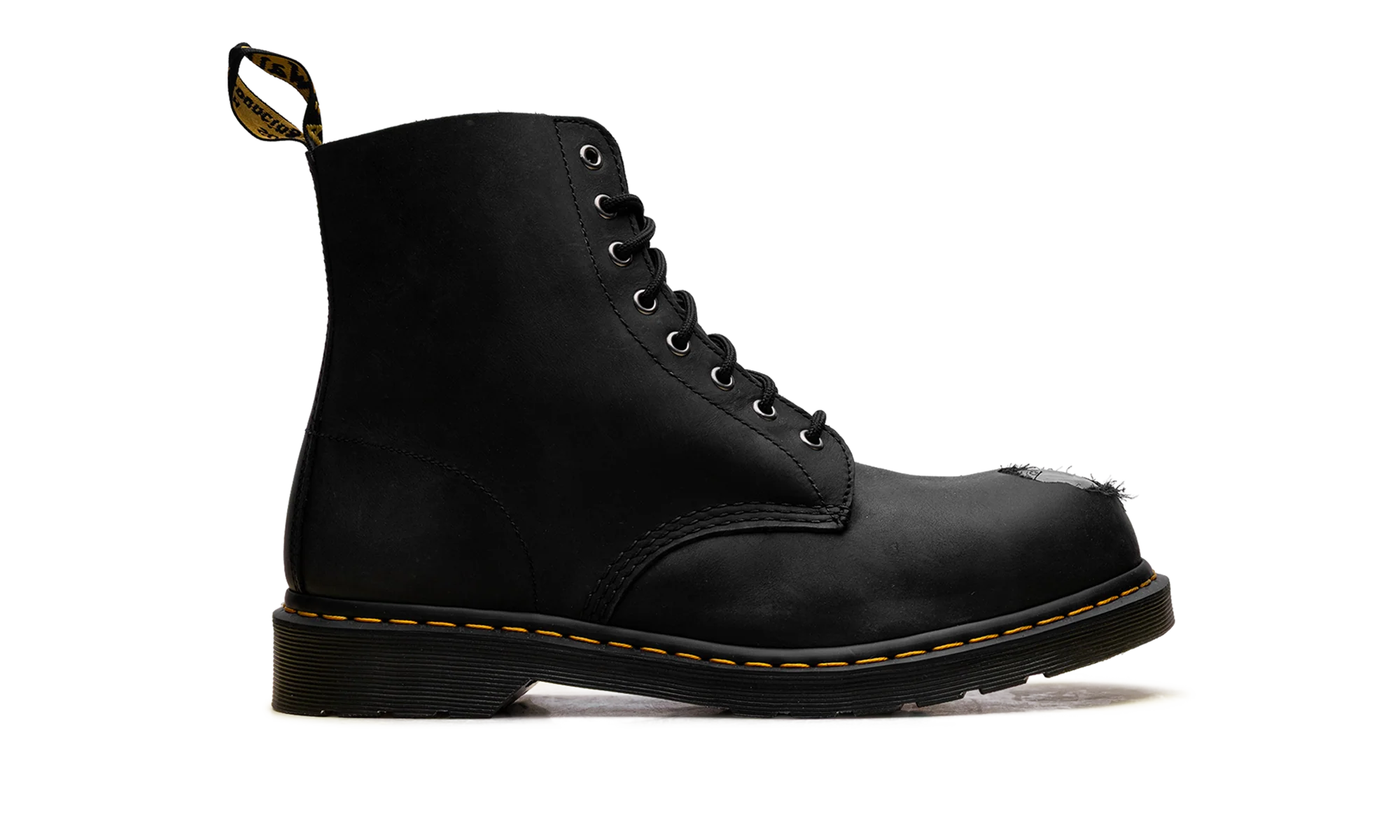 1460 PASCAL BEX Steel Toe Leather Boots "Croc Embossed Analine" 42624001