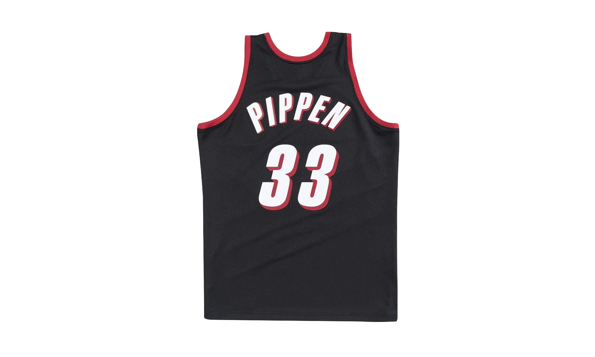 NBA Scottie Pippen Authentic Jersey "1999-00 Portland Trail Blazers - Black" AJY4EL18020 PTBBLCK99SPI