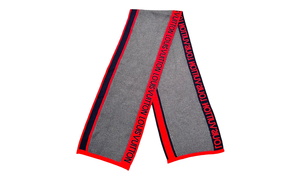 Generation Wool Scarf "Grey/Red" M71255