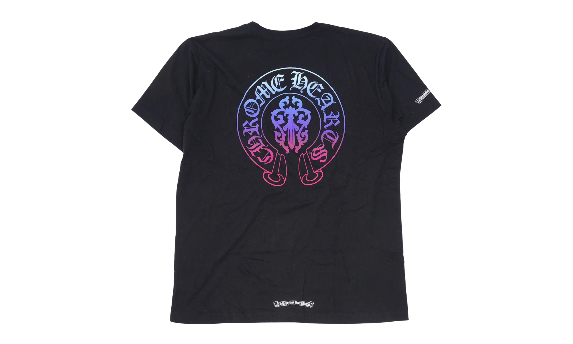 Neon Purple Dagger Horseshoe Tee "Black" CHRM0691