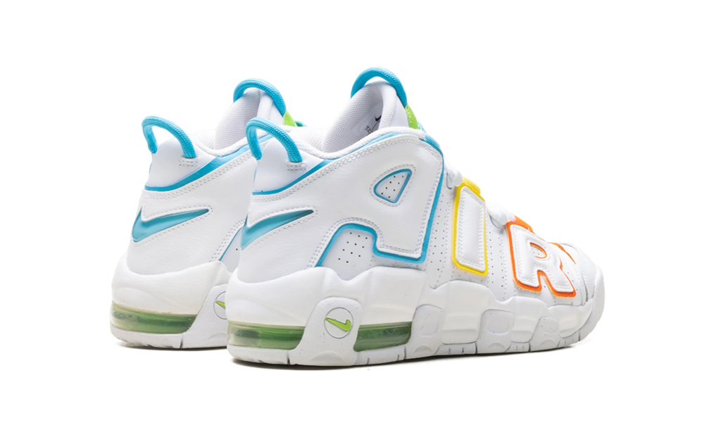 Air More Uptempo GS "White Multi-Color" FJ4624 100