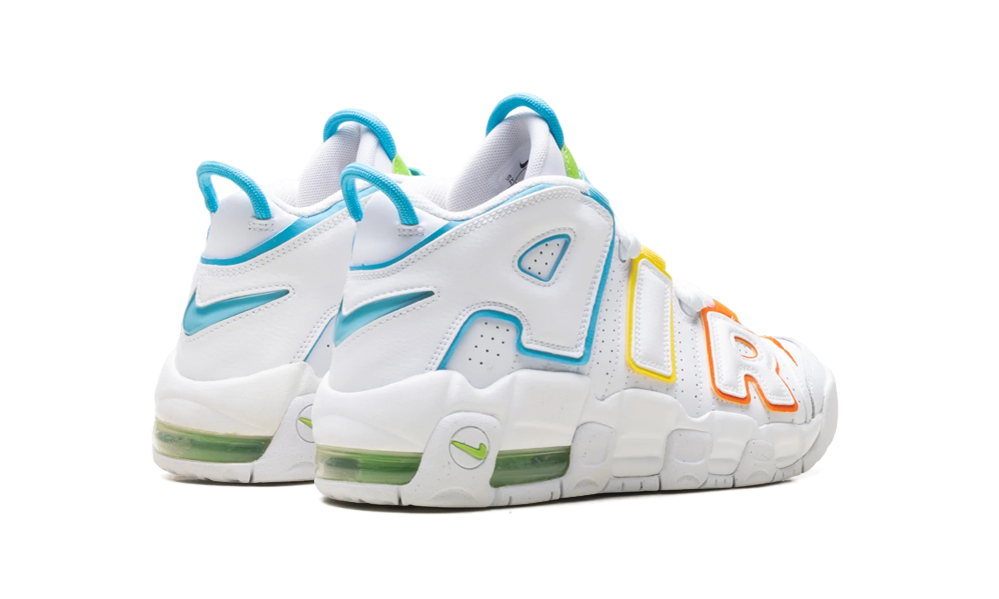 Air More Uptempo GS "White Multi-Color" FJ4624 100