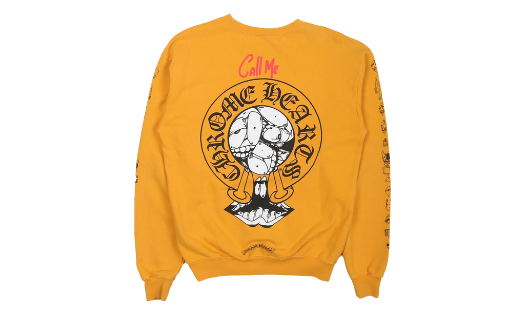 Matty Boy Call Me Crewneck "Yellow" CHRM0902