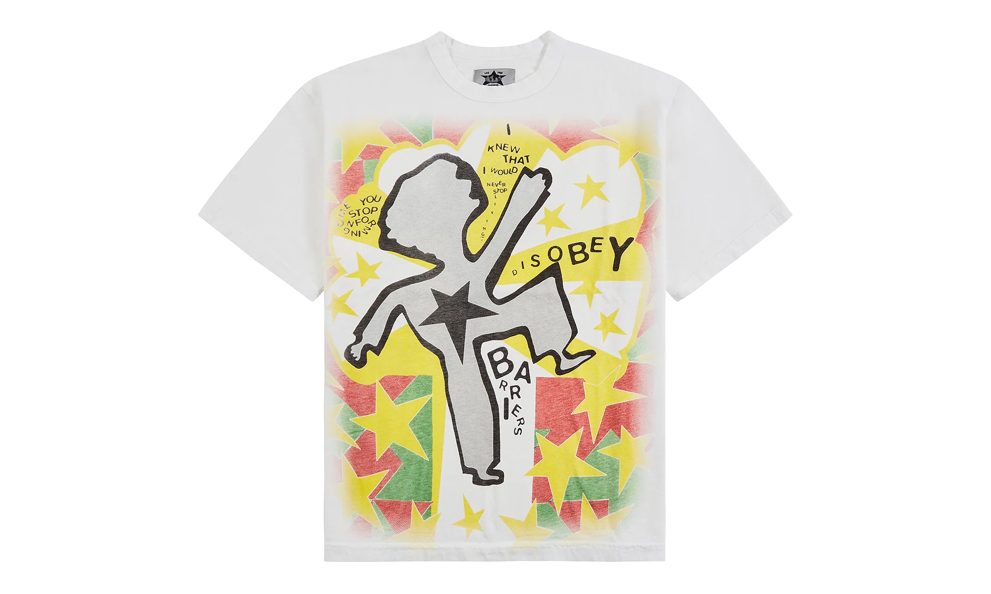 Disobey Tee "White" BAR28