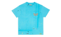 Vintage Logo Painted T-Shirt "Turquoise" GD041