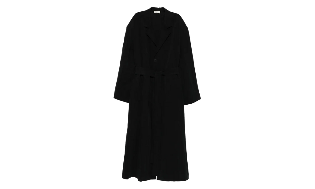Classic Unlined Overcoat "Black" FG25FW64 644BTN 001