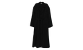 Classic Unlined Overcoat "Black" FG25FW64 644BTN 001