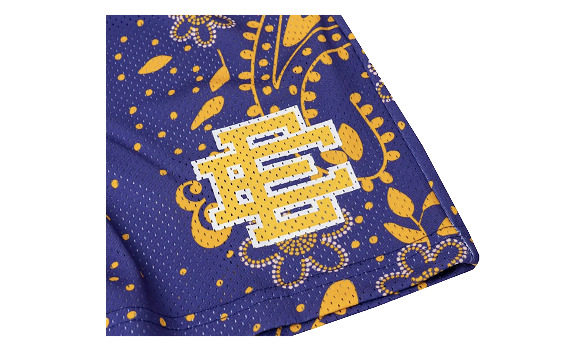 EE BASIC SHORT "SS21 - Purple Paisley" EE699