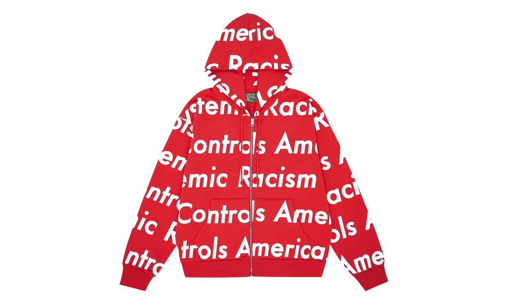 Srca Graphic 1 Zip-up Hoodie "RED" 014 030 123