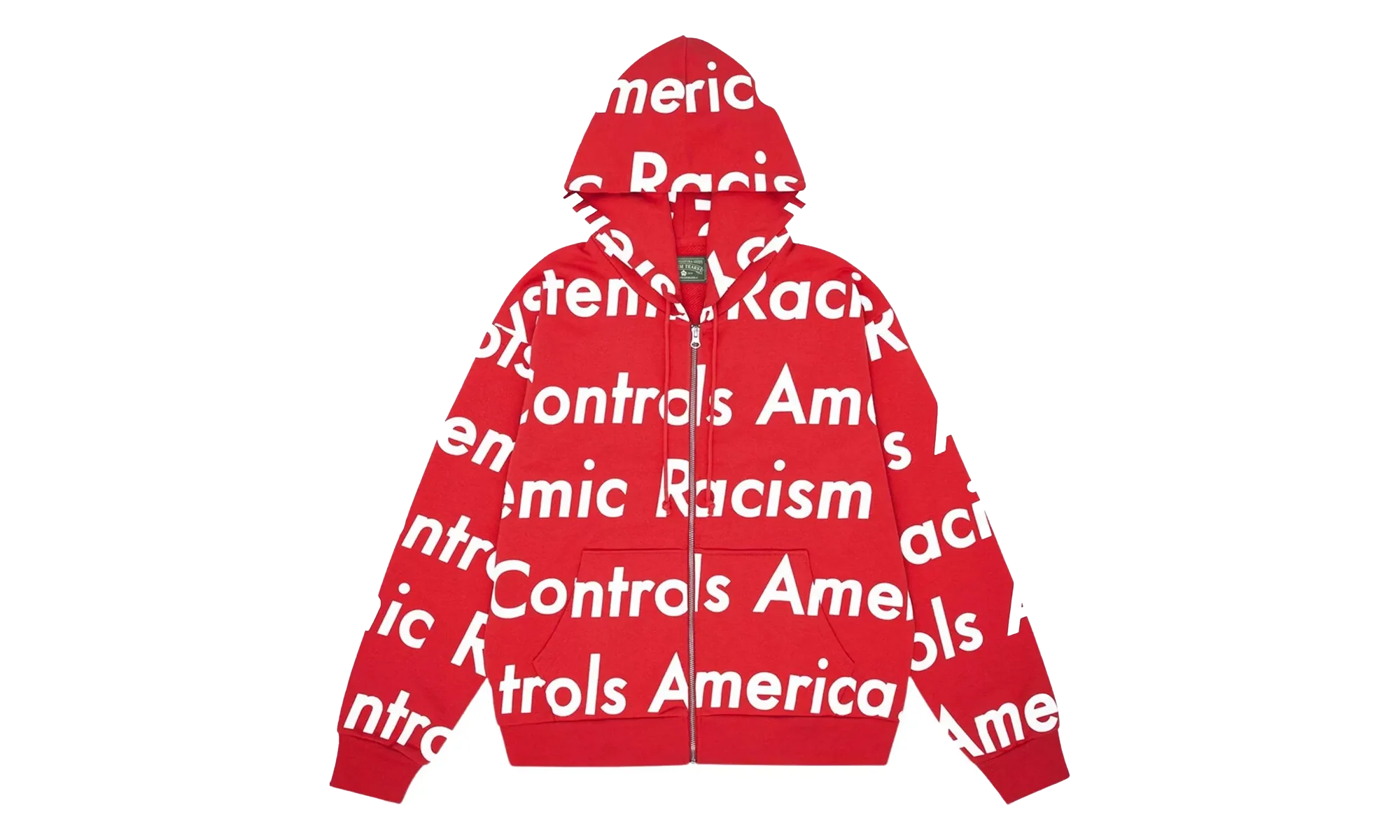 Srca Graphic 1 Zip-up Hoodie "RED" 014 030 123