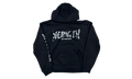 Rhinestone Rebirth Pullover Sweatshirt "Black" RET031