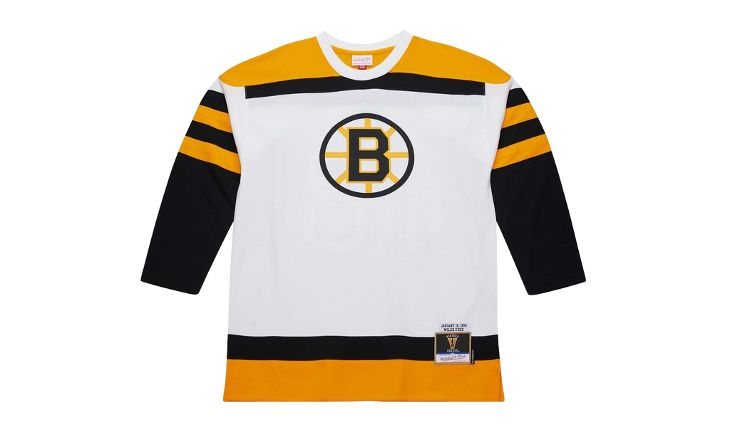 Power Play Willie O'Ree Player Jersey "1958 Boston Bruins - White" RJY77731 BBN58WORWHIT