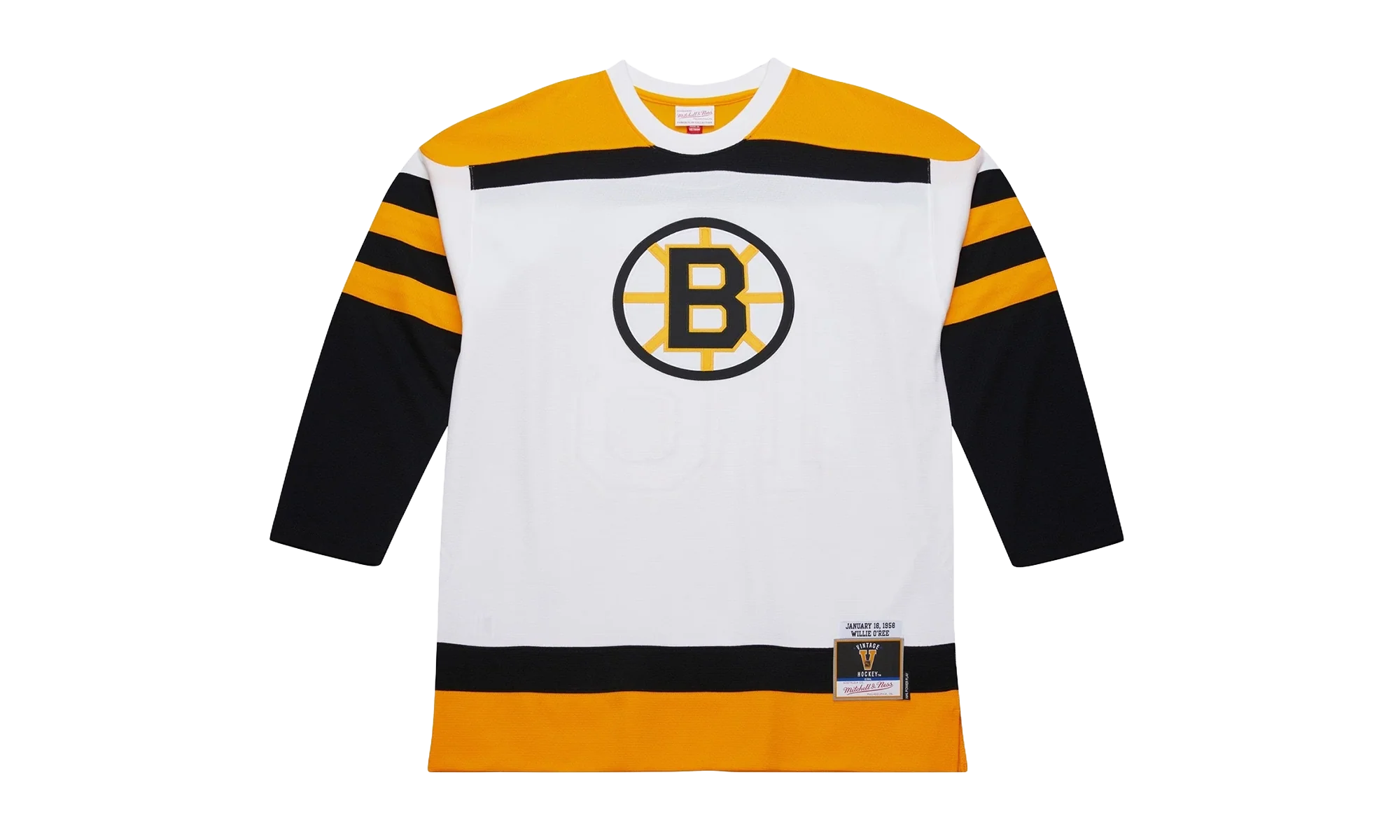 Power Play Willie O'Ree Player Jersey "1958 Boston Bruins - White" RJY77731 BBN58WORWHIT