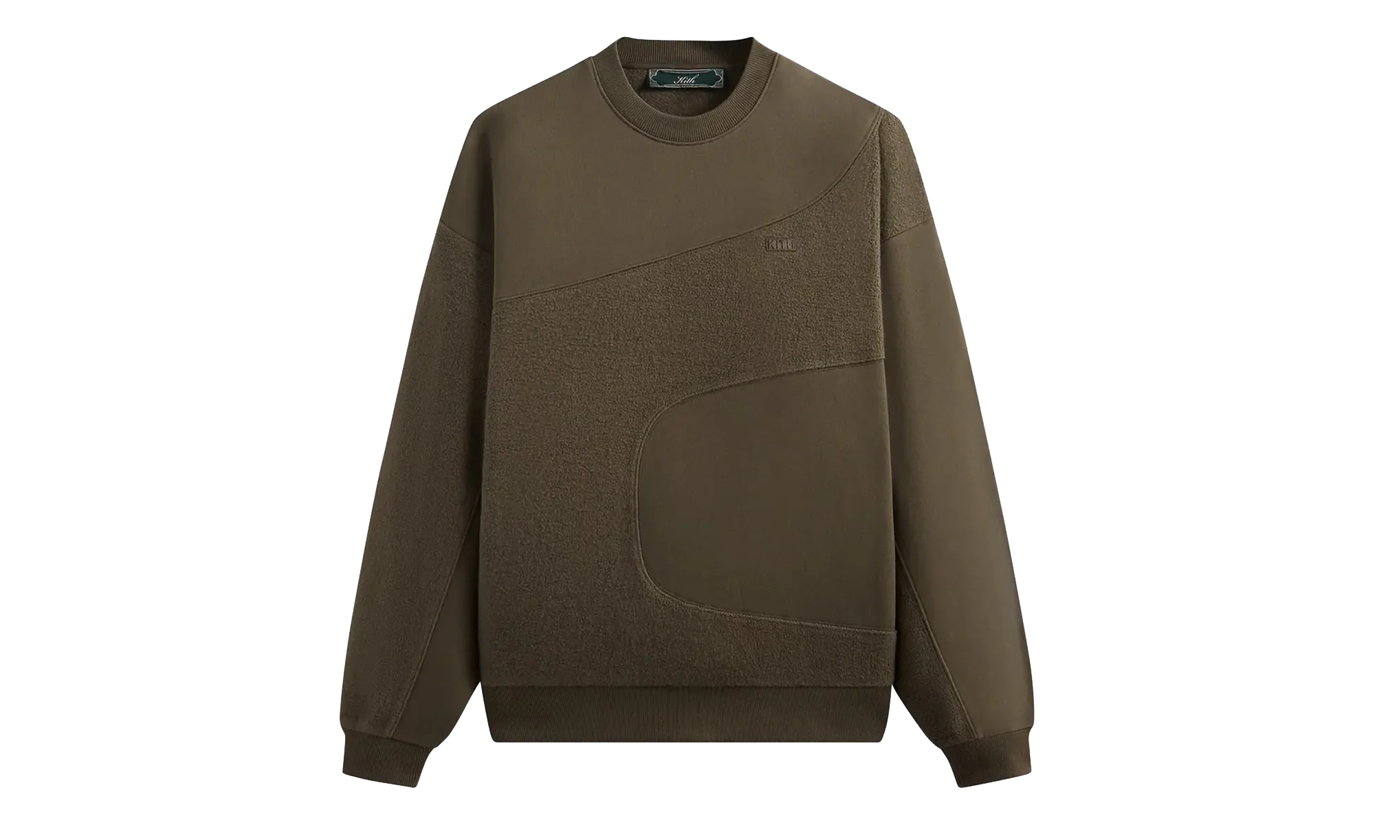 Curved Seam Madison Crewneck "Chelonian" KHM031531 338