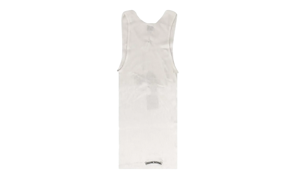 Ribbed Richard Stark Tank Top "White" CHRM0933