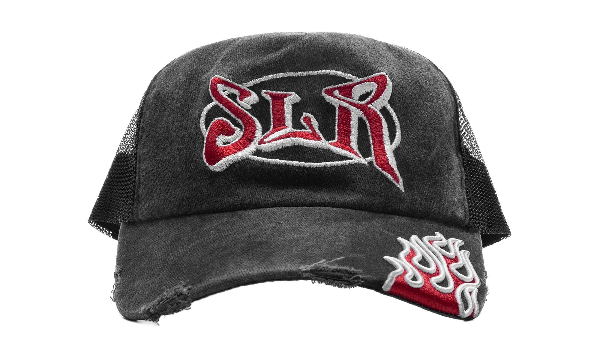 SLR Flame Hat "Aged Black" TR8 Q25 007 AGED