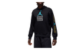 AJ11 Gamma Fleece Pullover Hoodie "Black" IQ6970 010
