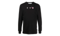 Arrows-Motif T-shirt "Black" OMAB001F21JER0051032