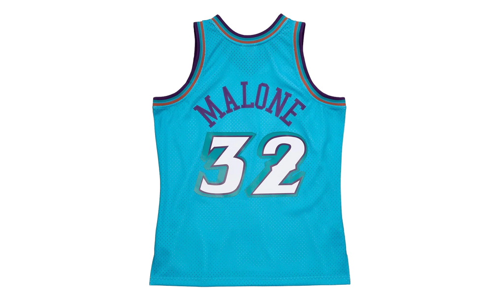 NBA Karl Malone Reload Swingman Jersey "1996 Utah Jazz - Blue" SMJYCP19271 UJABLUE96KMA