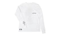 Cemetery Cross Longsleeve T-Shirt "White" CHRM0698