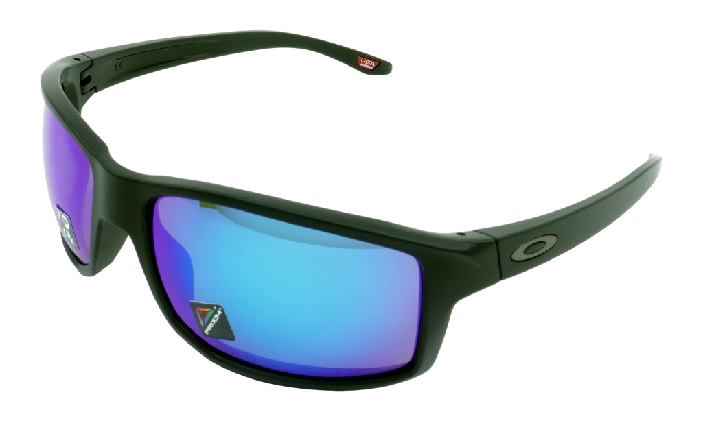 Gibston Polarized Sunglasses "Matte Black / PRIZM Sapphire Polarized" OO9449 10