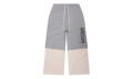 Double Layer Studded Sweatpant "Heather White" SAT005