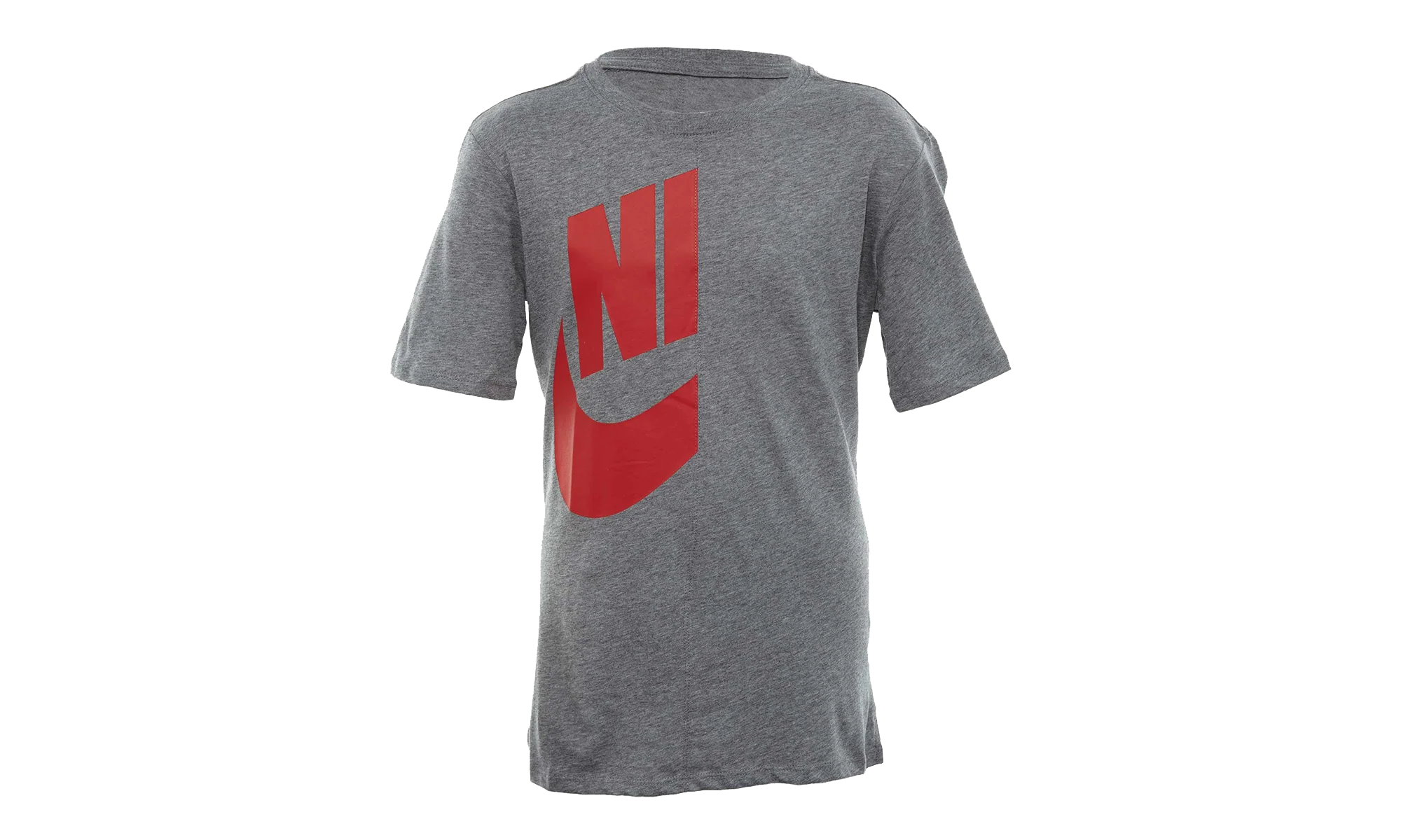 Sportswear T-shirt GS "Carbon Heather / Red" 923662 091