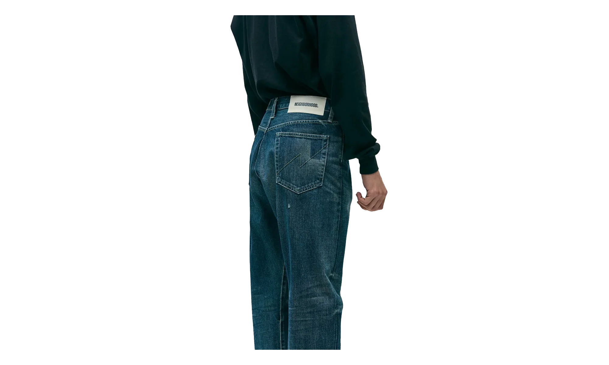 Washed Denim DP Mid Pants "Indigo" 252XBNH PTM06 INDI
