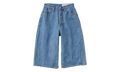 Crossed Denim Shorts "Light Indigo" 962982