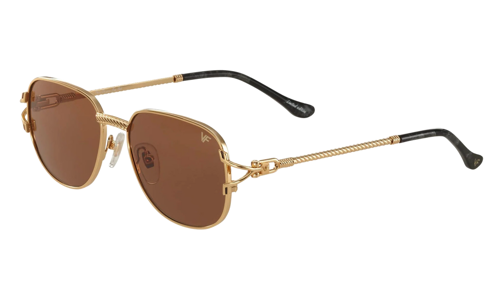 Mayor Deluxe Edition 18KT "Yellow Gold / Brown" DXMY2 0001 20C8