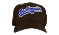59FIFTY Los Angeles Dodgers 1984 Olympic Script Fitted Hat "Walnut" NE139