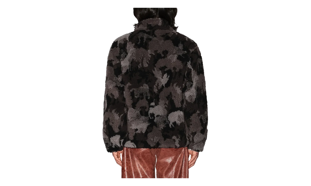 Camouflage Boa Jacket "Grey" 12115651 GREY