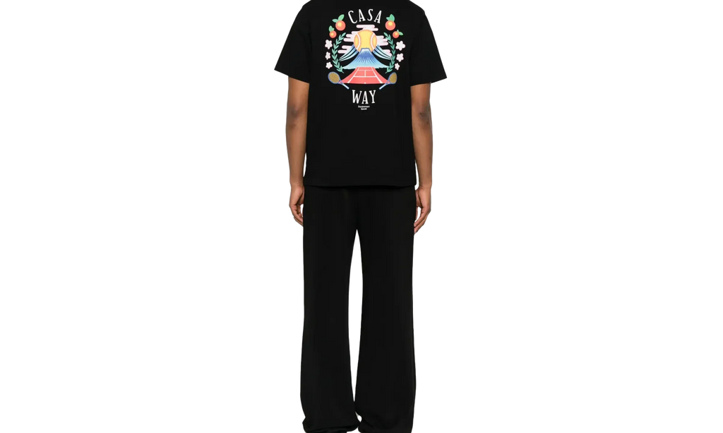 Casa Way Mountain Short Sleeve T-Shirt "Black" MPF25 JTS 001 09