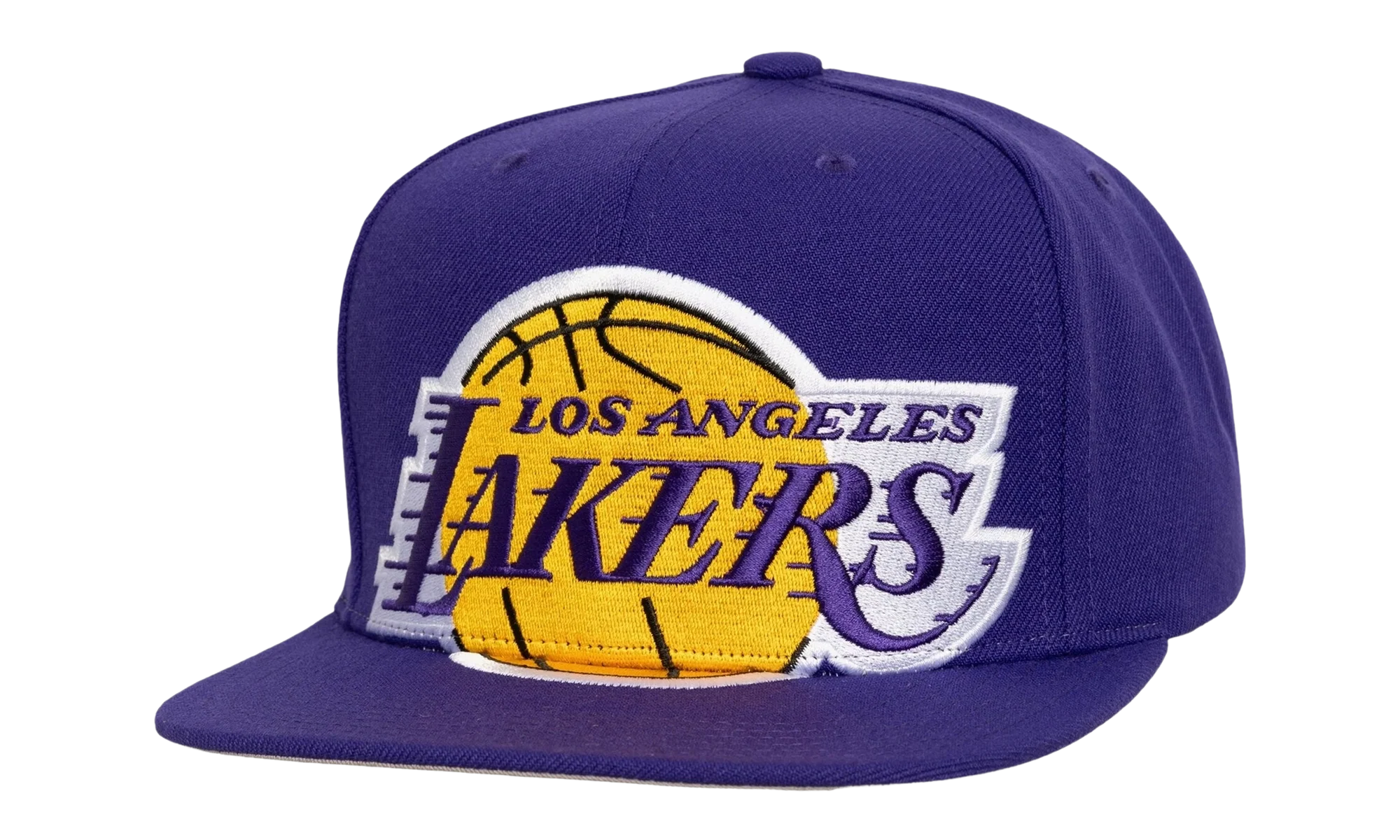 NBA XL Logo Snapback Cap "Los Angeles Lakers - Purple" HS9761 LALPURP