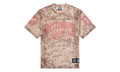 Varsity Logo Mesh T-Shirt "Doeskin" 861 2319 DOE
