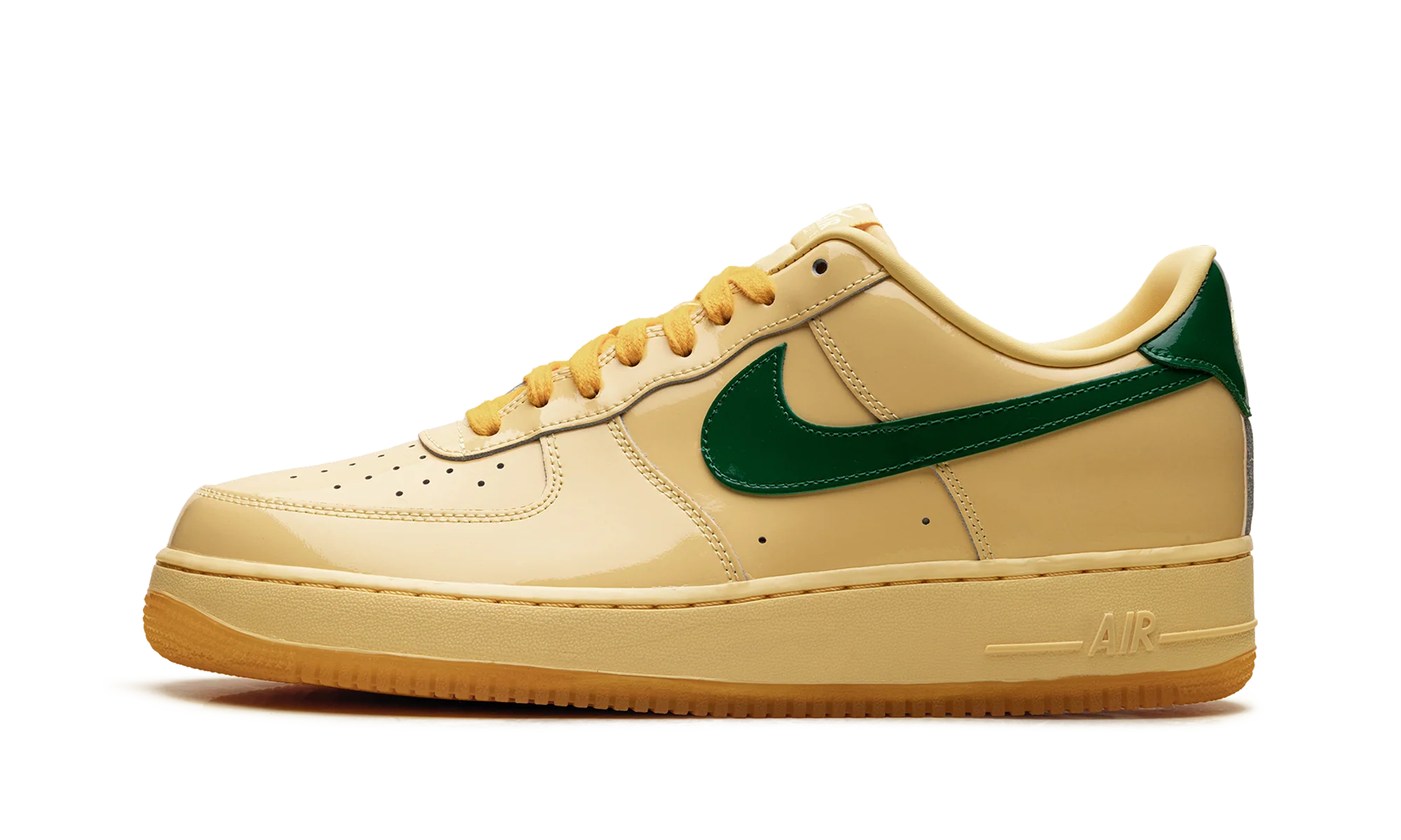 Air Force 1 Low "Patent Leather Topaz Gold Pine Green" IO4489 700