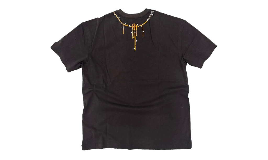 Gemstone Necklace Print T-Shirt "Dark Grey" BC24SSTE02 DRKGREY