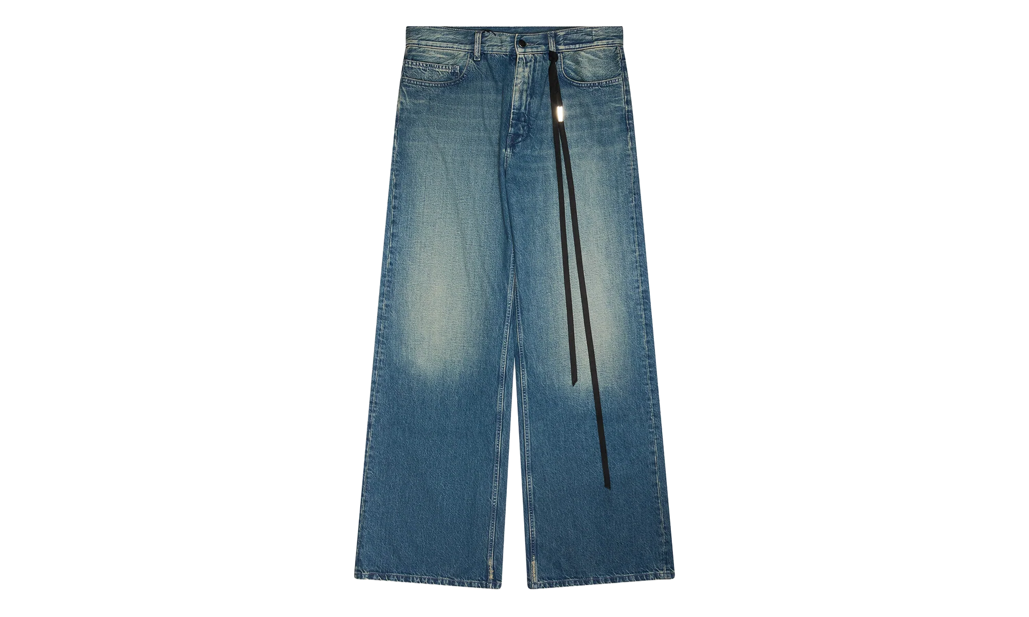 Modest Relaxed Flared Trousers "Mid Blue" ADR MJNS 0001