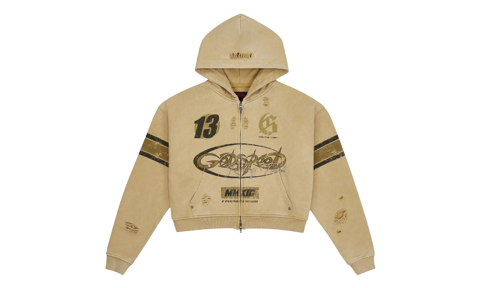 Speedway Zip Hoodie "Sand" GS061