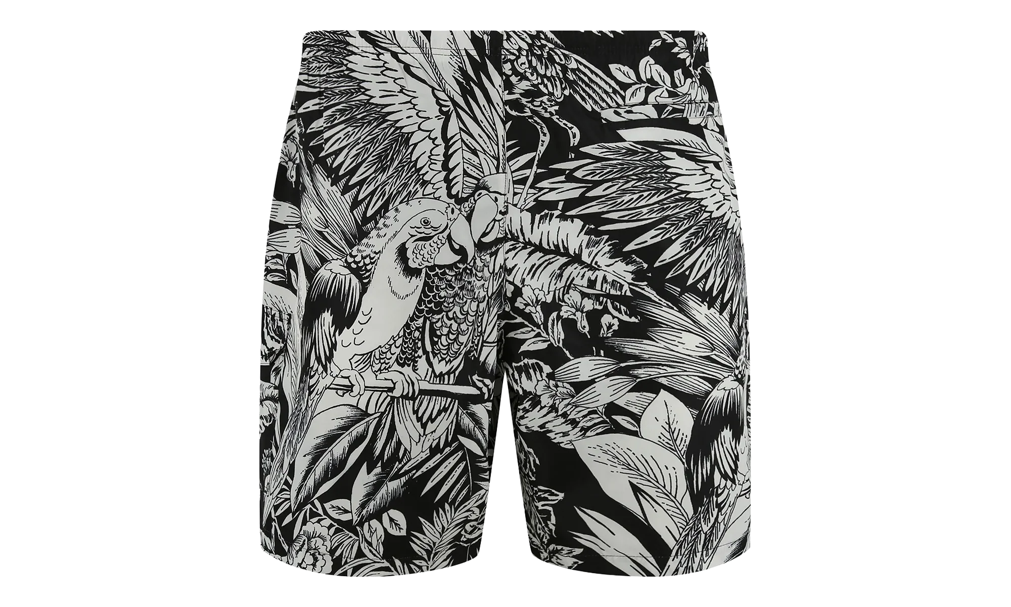 Jungle Parrots Swimshort "Black / Off White" PMFA005S22FAB0011001